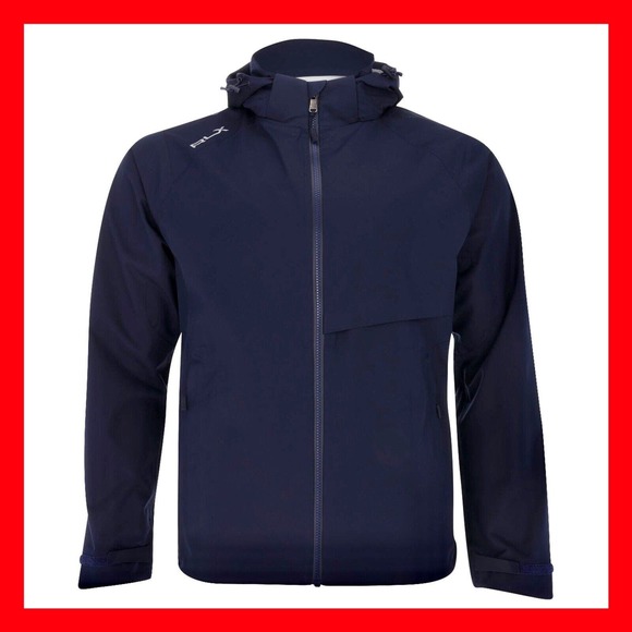 $298 Ralph Lauren RLX Ivy Golf Full Zip Lightweight Jacket Men's Size Medium